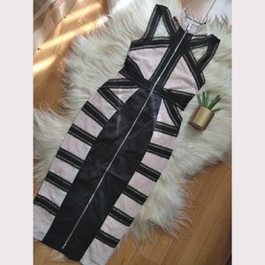 NEW Nasty Gal collection lace midi dress